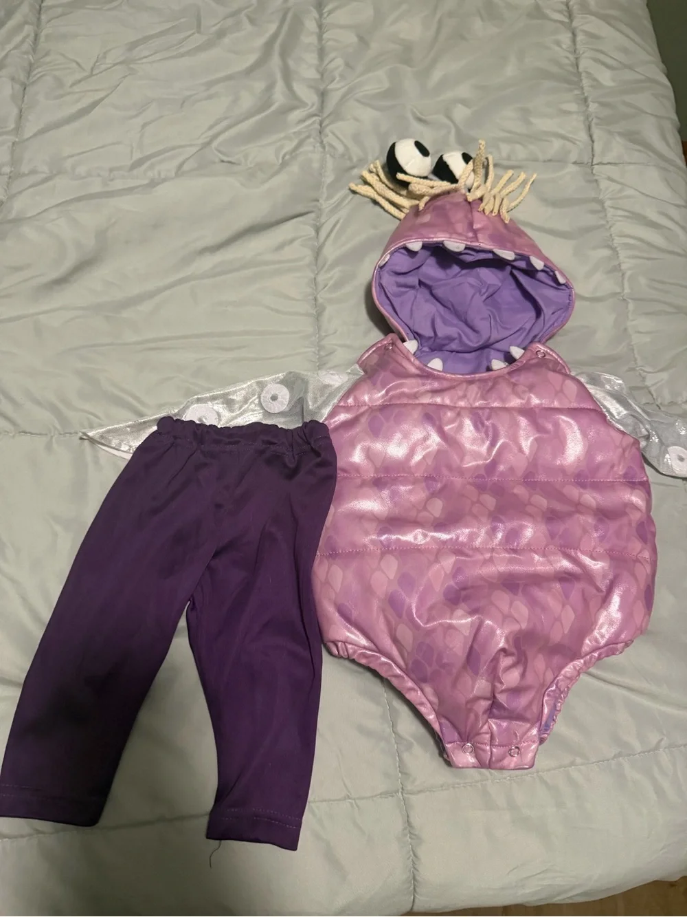 Pottery Barn Baby Disney and Pixar Monsters, Inc. Boo Costume, 0-6 Months - Picture 6 of 7